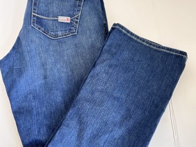 SOLD Ariat FR Blue Bootcut Jeans with Classic Style Size 32 R