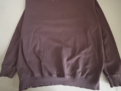 Classic Purple Crewneck Sweater with Relaxed Fit