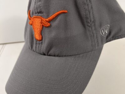 Top of the World Gray and Orange Longhorn Hat