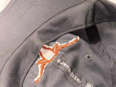 Top of the World Gray and Orange Longhorn Hat