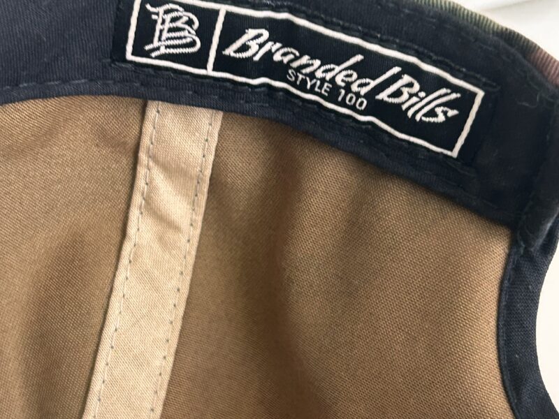 The Classic Green and Brown Camouflage Snapback Hat