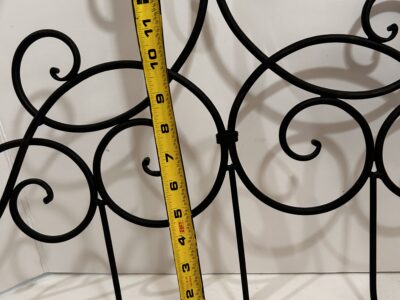 SOLD Metal hanger with 7 hooks