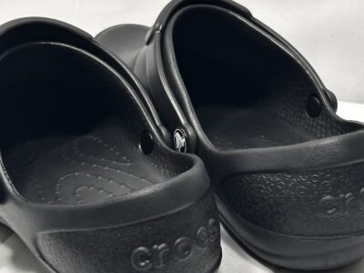 CROCS Black Durable Mules with Heel Strap