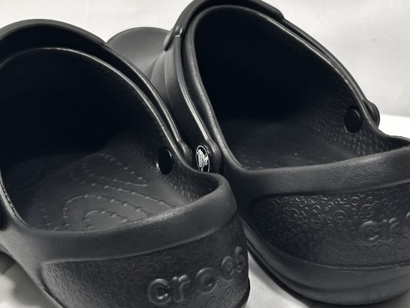 CROCS Black Durable Mules with Heel Strap