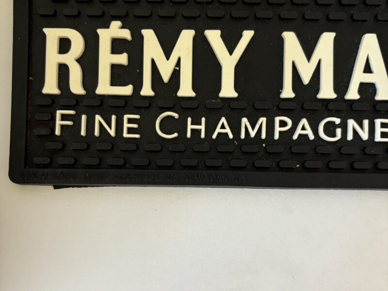 Vintage Remy Martin Fine champagne cognac 21" long bar mat counter mat
