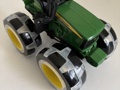 John Deere Toy Tractor with Light Up Wheels