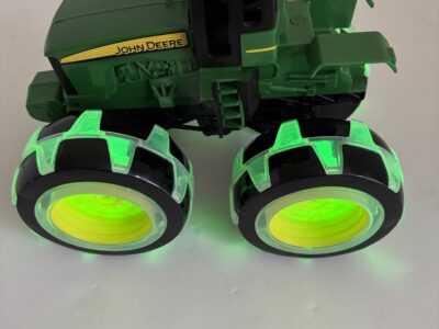 John Deere Toy Tractor with Light Up Wheels