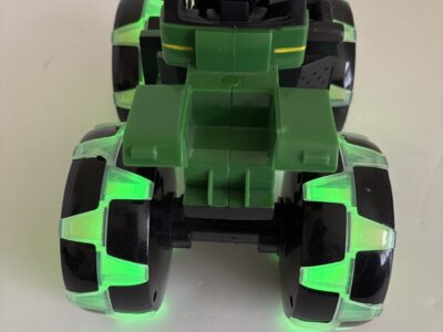 John Deere Toy Tractor with Light Up Wheels
