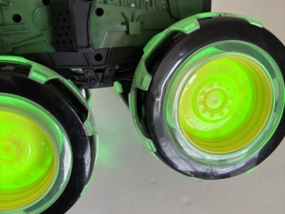 John Deere Toy Tractor with Light Up Wheels