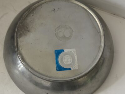 LSU TIGERS Silverplate 6" bowl for keys trinkets coins etc