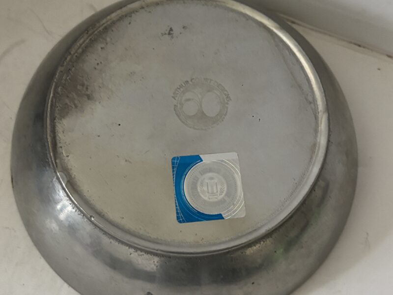 LSU TIGERS Silverplate 6" bowl for keys trinkets coins etc