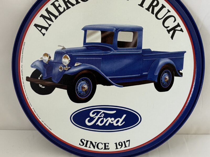 Ford truck 12" tin sign "Ford America's #1 Truck since 1917" reproduction