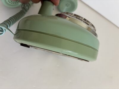 VTG Western Electric French Style Princess Rotary phone seafoam green