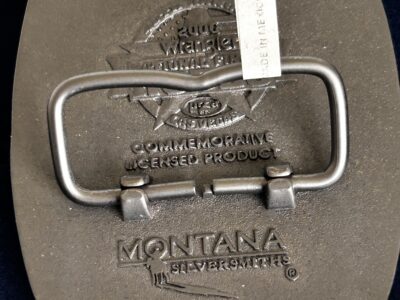 Montana Silversmiths Gold and Silver Rodeo Belt Buckle
