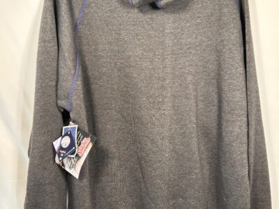 Stitches Gray and Red Sweater Athletic Pullover Medium