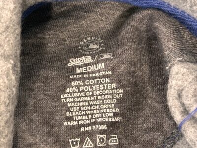 Stitches Gray and Red Sweater Athletic Pullover Medium