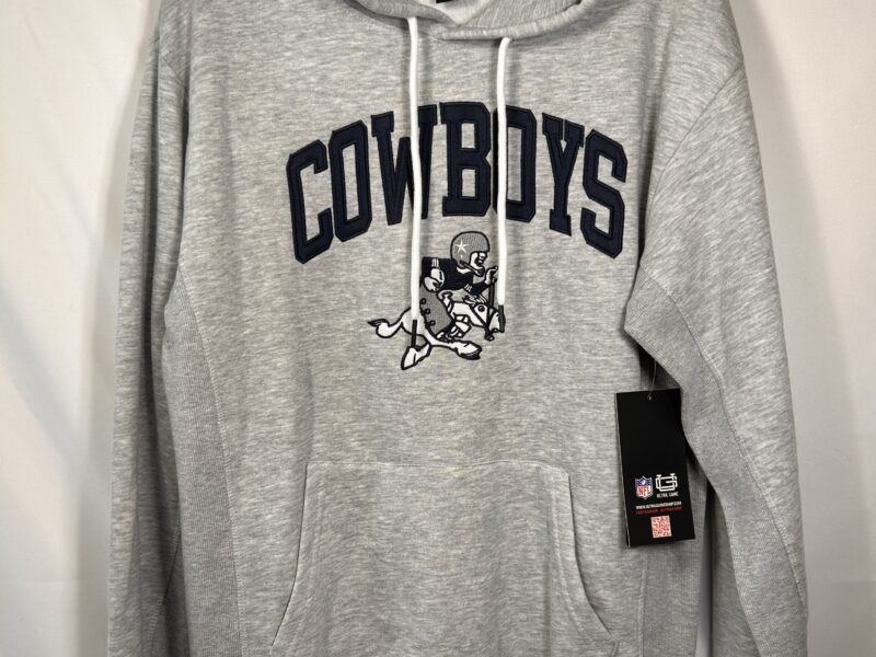 NFL Gray Cowboys Sweatshirt Hoodie M
