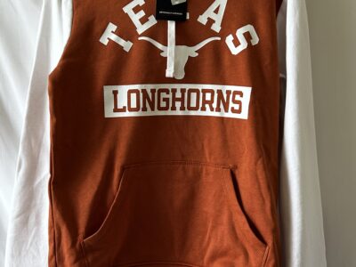 Fanatics Orange and White Crewneck Sweater Texas Longhorns S
