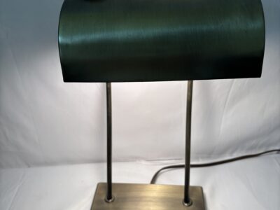 Desk lamp banker's lamp antique brass finish