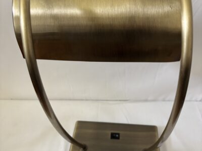 Desk lamp banker's lamp antique brass finish