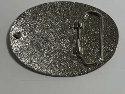 State of Texas silver belt buckle