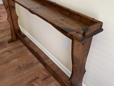 Wooden Slim console table walnut?