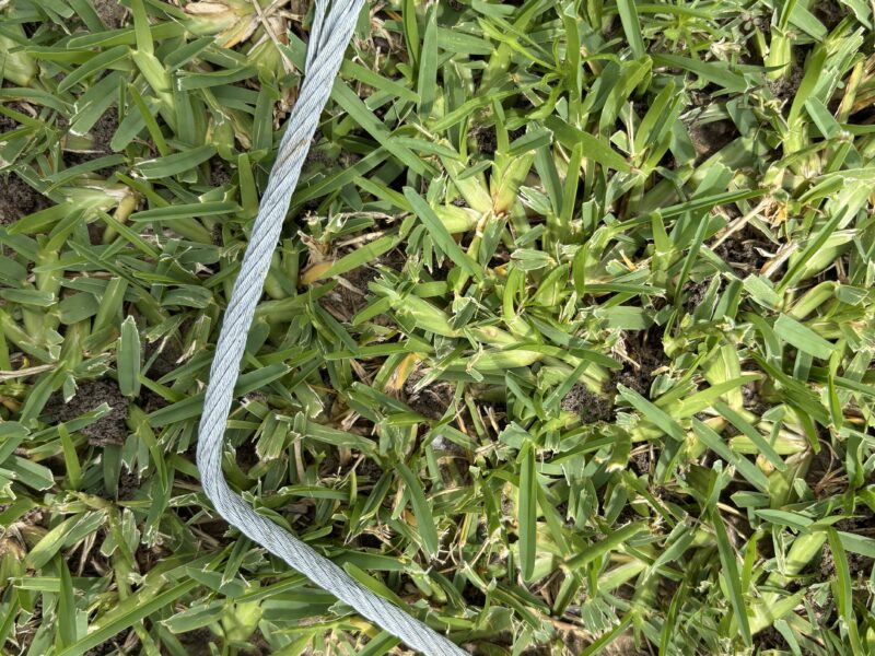 50-ft Wire Cable 5/16" diameter auto or yard projects