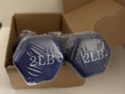 NEW 2-lb Barbells weight Set of 2